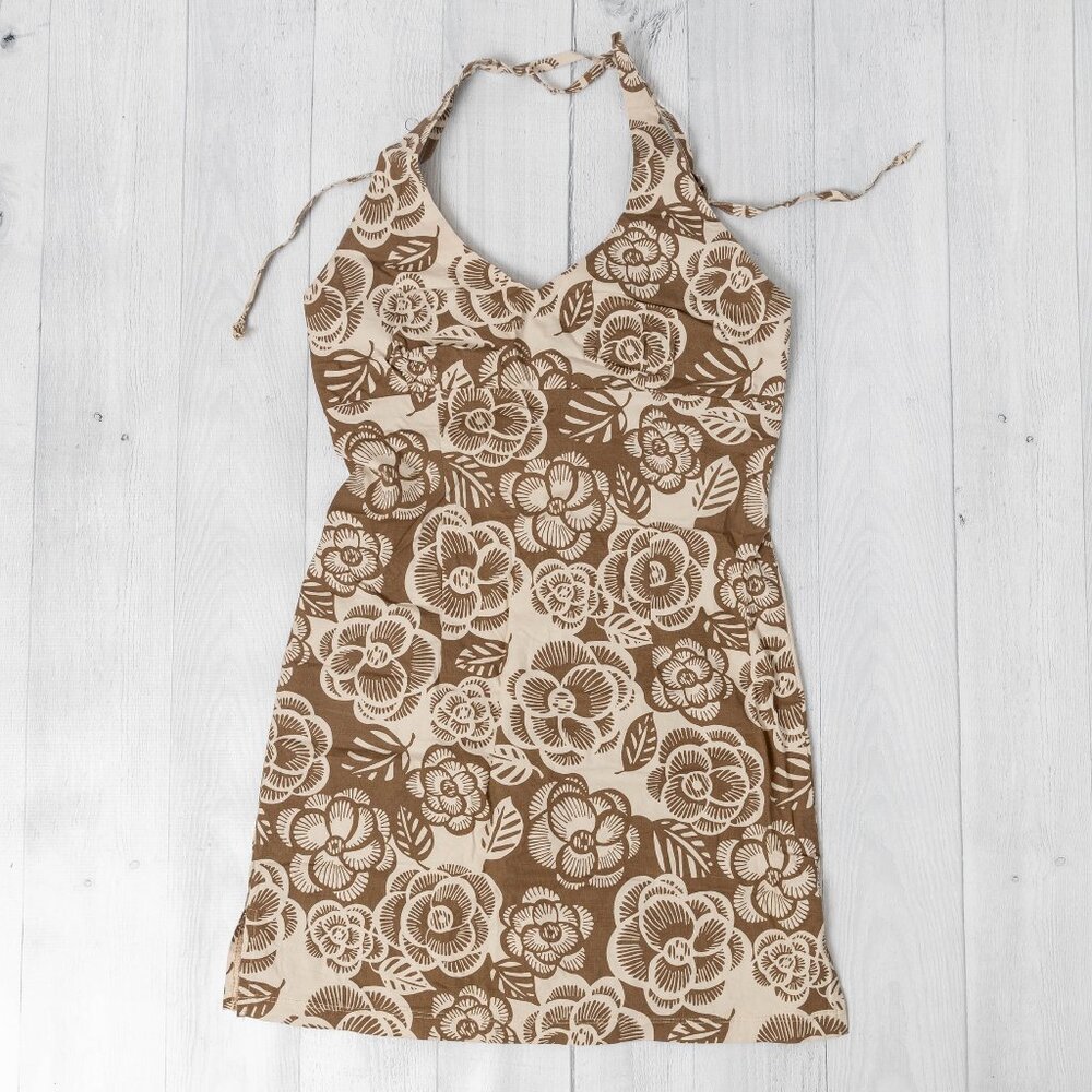 Opera Hawaiian Mini Dress - Vintage Medium